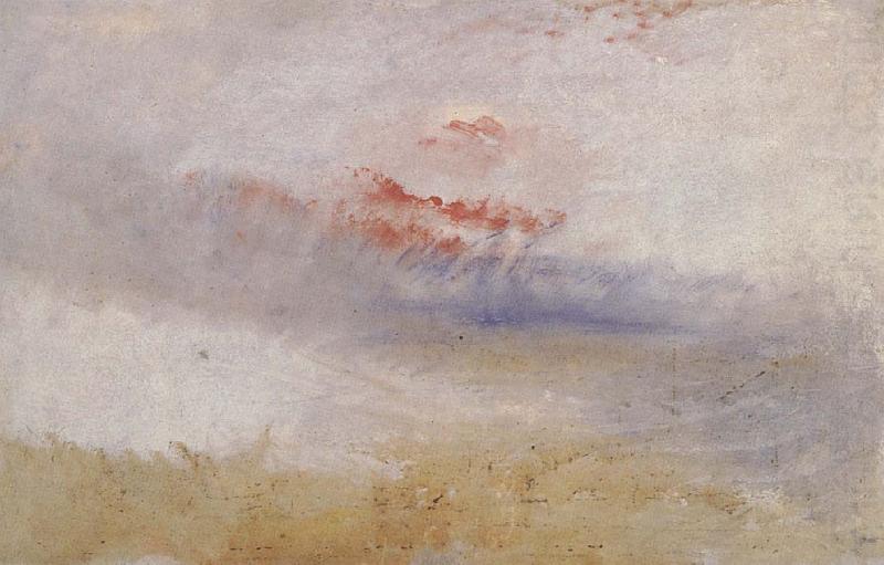 Flammulated sky, Joseph Mallord William Turner